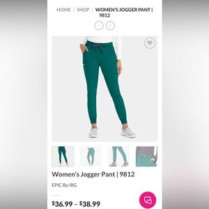 Epic Threads Teal Jogger Pants